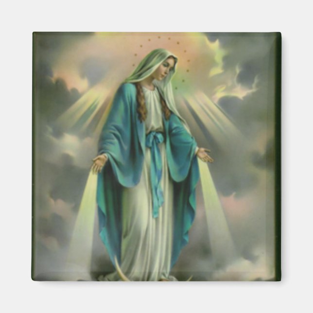 Die Annahme der gesegneten Jungfrau Mary Magnet (Vorne)