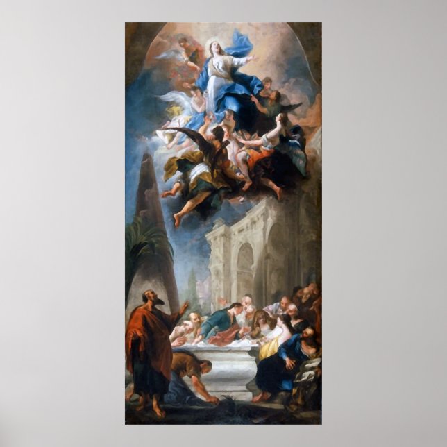 Die Annahme der gesegneten Jungfrau Mary. Poster (Vorne)