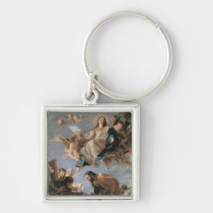 Die Annahme der Jungfrau, 1673 (Öl auf Leinwand) Schlüsselanhänger