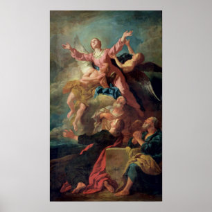 Die Annahme der Jungfrau Poster
