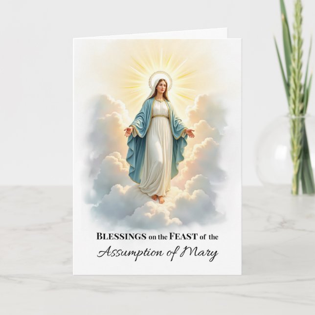 Die Annahme von Gottes Frieden und Segnungen Karte (Vorderseite)
