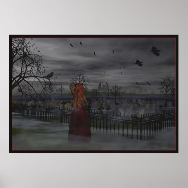 Die Anrufung. Poster (Vorne)