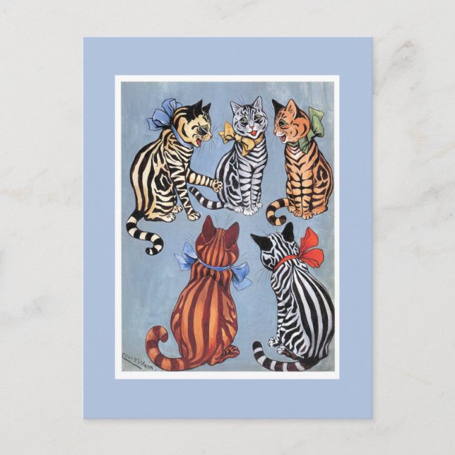 Die Ansammlung Postkarte (Vorderseite)