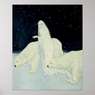 Die Ansammlung Snow Maiden brach die Herzen Poster