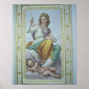 Die Anschuldigung der Keuschheit (Fresko) Poster