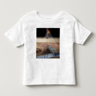 Die Ansicht des Künstlers der Odyssee Eis Kleinkind T-shirt