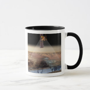 Die Ansicht des Künstlers der Odyssee Eis Tasse