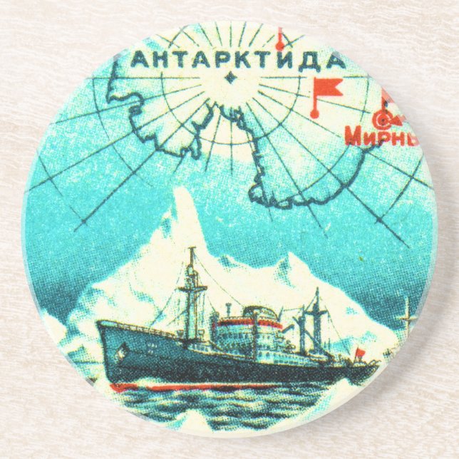 Die Antarktis 1956 Untersetzer (Vorne)