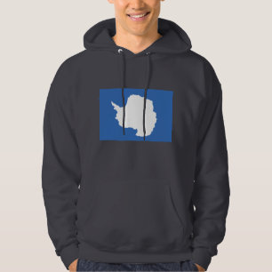 Die Antarktis-Flagge Hoodie