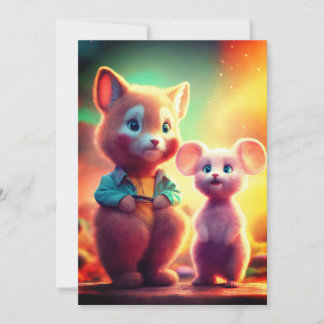 Die Antik mit Tom und Jerry zu erfassen! Einladung