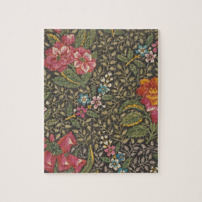 Die antike französische Toile de Jouy-Zweigstelle  (Vertikal)