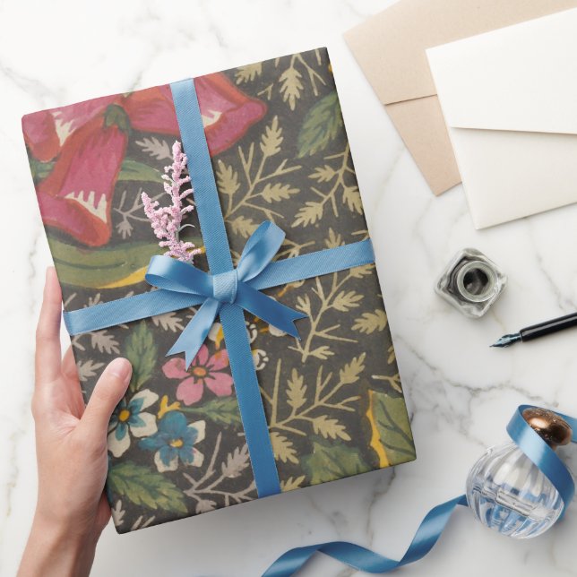 Die antike französische Toile de Jouy-Zweigstelle  Geschenkpapier (Schenken)