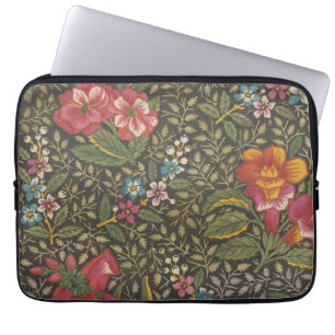 Die antike französische Toile de Jouy-Zweigstelle  Laptopschutzhülle