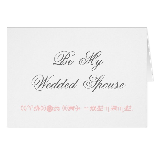 "Die Antrag-Karte " (Vorderseite (Horizontal))