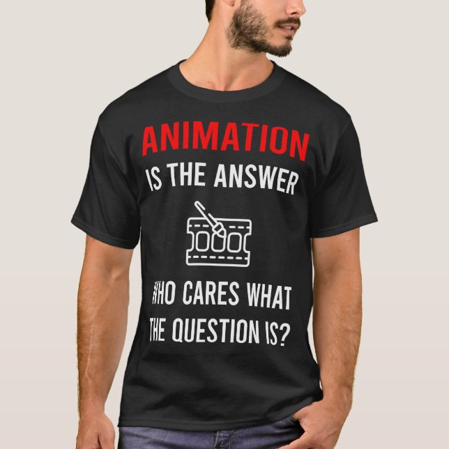 Die Antwort-Animation T-Shirt (Vorderseite)