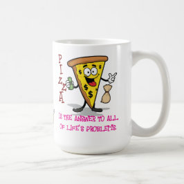 Die Antwort auf alle Probleme des Lebens Kaffeetasse