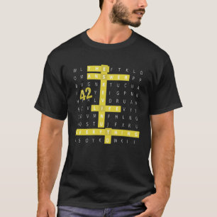 Die Antwort auf das Leben Das Universum und alles T-Shirt