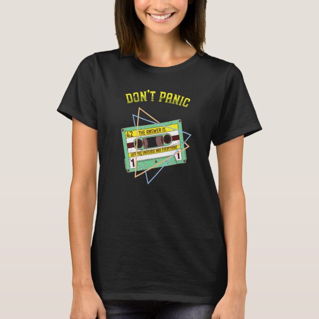 Die Antwort ist das Leben das Universum und alles  T-Shirt (Vorderseite)