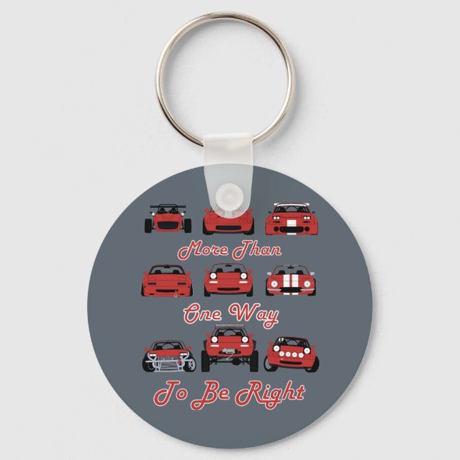 Die Antwort Schlüsselanhänger (Vorderseite)