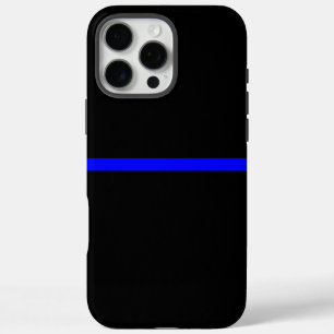 Die Anweisung symbolische Thin Blue Line iPhone 16 Pro Max Hülle