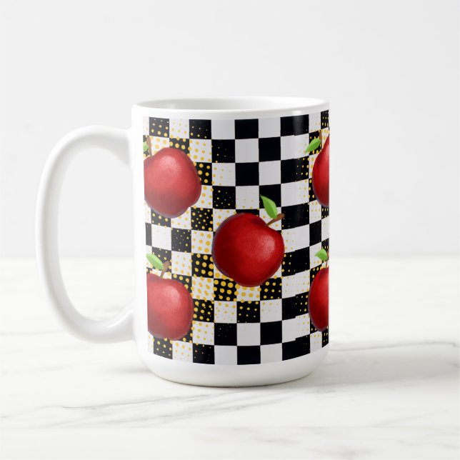 die Äpfel Kaffeetasse (Links)