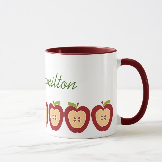 Die Apfel-Tasse des Lehrers Tasse (Rechts)