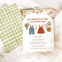 Die Äpfel unserer Herbst-Herbst-Babydusche mit Aug
