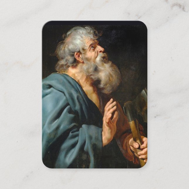 Die Apostel-Matthew-Gebetskarte Visitenkarte (Vorderseite)