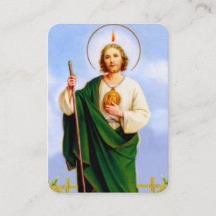 Die Apostelkarte St. Jude Thaddeus Visitenkarte
