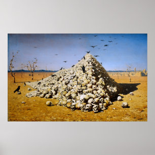 Die Apotheose des Krieges Poster