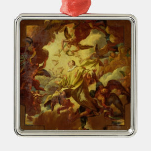 Die Apotheose von St Stephen Silbernes Ornament