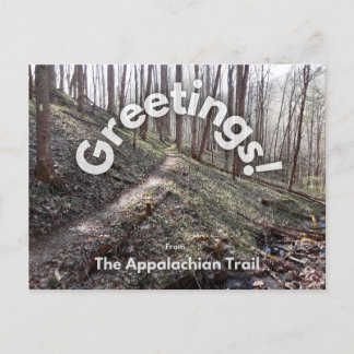 Die Appalachen-Postkarte Postkarte
