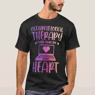 Die Aquarelltherapie kommt aus dem Herzen T-Shirt