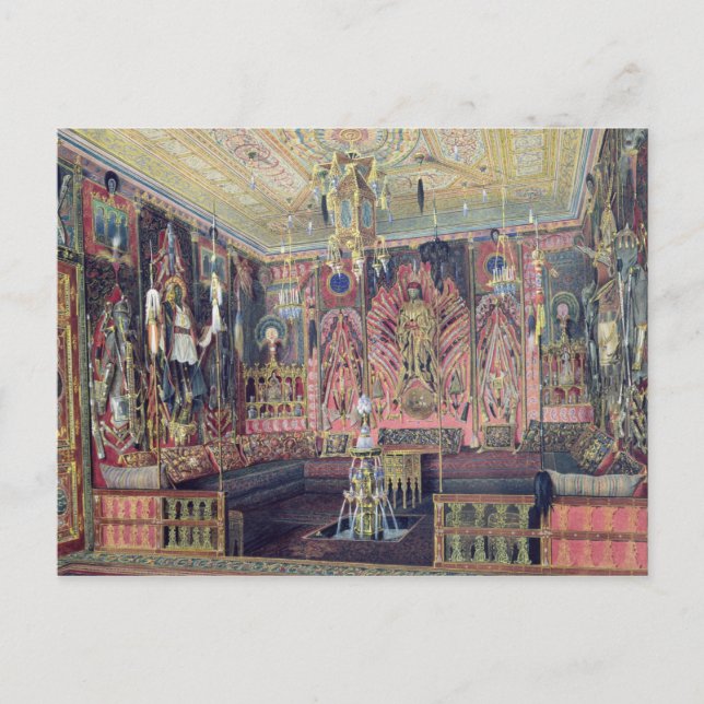 Die arabische Halle im Catherine Palace 0 Postkarte (Vorderseite)