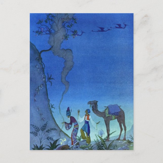 Die arabischen Nächte in Sterret Postkarte (Vorderseite)
