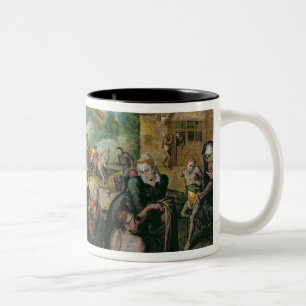 Die Arbeiten der Gnade Zweifarbige Tasse