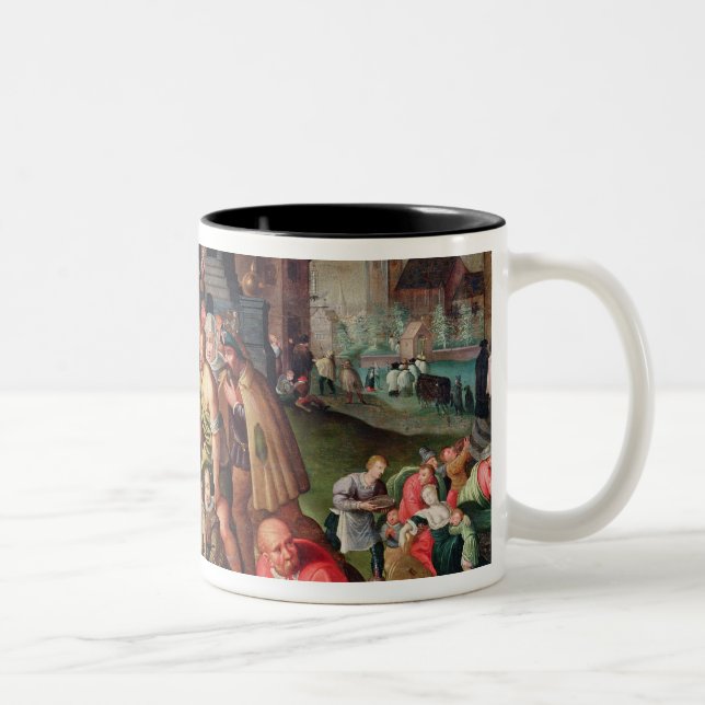Die Arbeiten der Gnade Zweifarbige Tasse (Rechts)