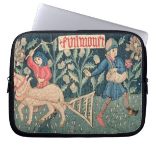 Die Arbeiten der Monate, Elsass (Tapisserie) Vict Laptopschutzhülle