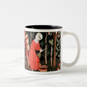 Die Arbeiten der Monate, von Elsass Zweifarbige Tasse