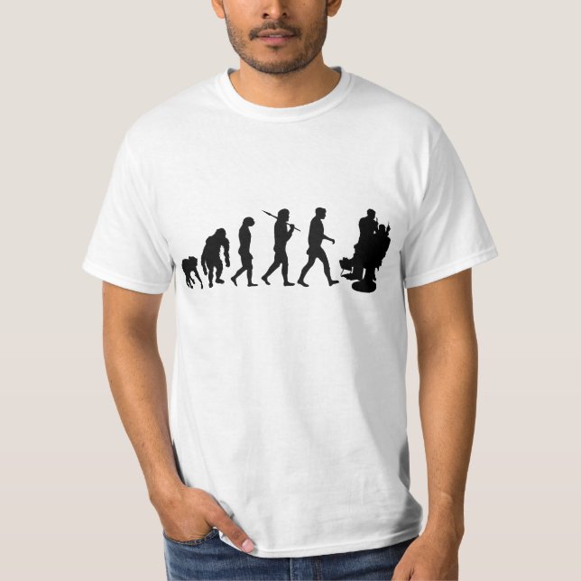 Die Arbeits-der Frauen der Friseur-Männer T-Shirt (Vorderseite)