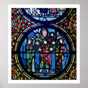 Die Arche des Bündnisses, Detail Gottes mit Poster