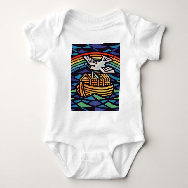 Die Arche Noas mit dem Heiligen Geist Baby Strampler (Vorderseite)