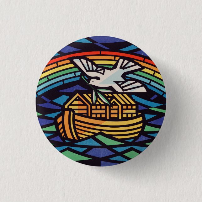 Die Arche Noas mit dem Heiligen Geist Button (Vorderseite)