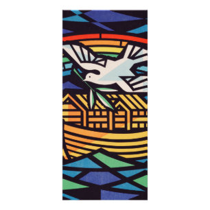 Die Arche Noas mit dem Heiligen Geist Werbekarte