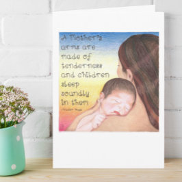 Die Arm-der Mutter einer Mutter Karte Tages