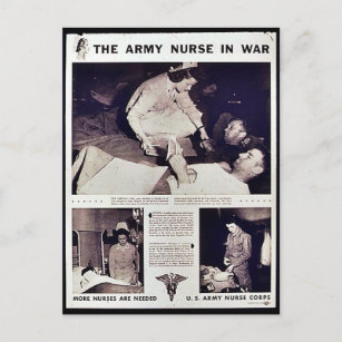 Die Armee im Krieg Postkarte