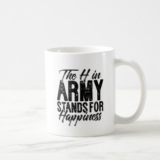 Die Armee steht für Glück Kaffeetasse