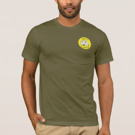 Die Armee-T-Shirt der glücklichen Scamper-Männer T-Shirt