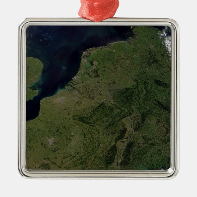 Die armen Länder Silbernes Ornament (Vorne)