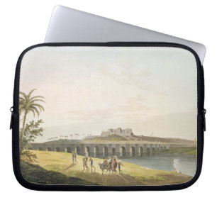 Die armenische Brücke, nahe St Thomas Berg, Madr Laptopschutzhülle
